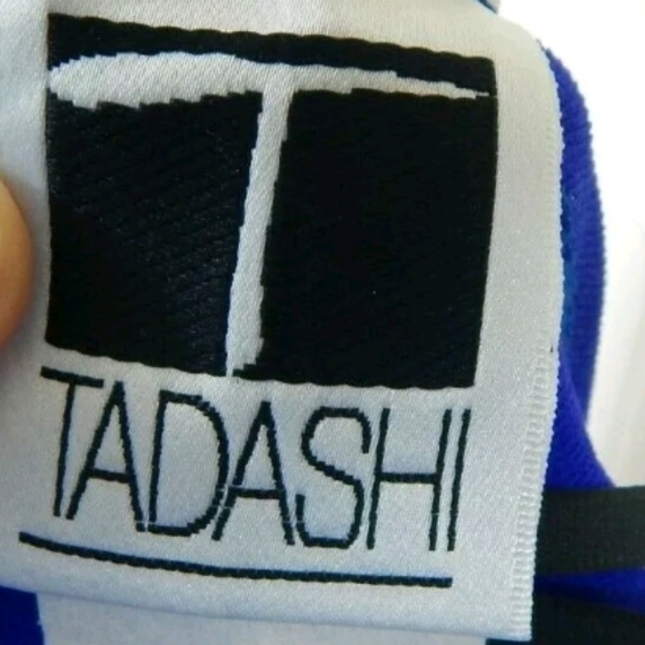 Tadashi Shoji 90's Bodycon Mesh Gown - Picture 3 of 4